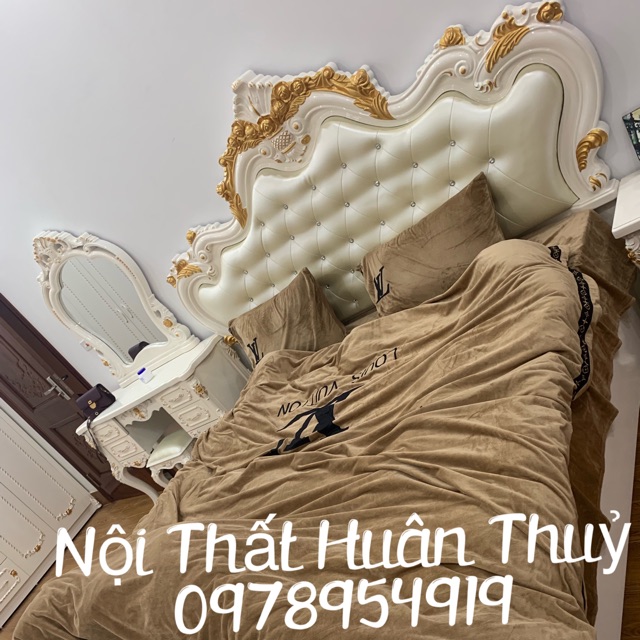 Combo phòng ngủ hoa hồng