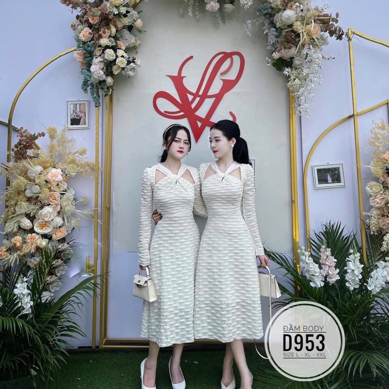 BIGSIZE NHUNG LÊ Đầm body D953