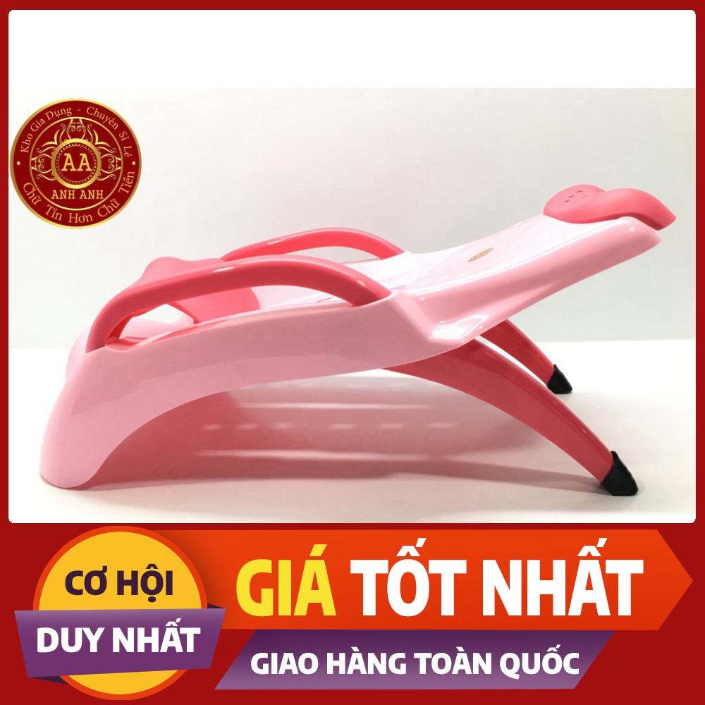 {Rẻ Vô Địch} Ghế Gội Đầu Cho Bé Việt Nhật, Có Tấm Lót Đỡ Gáy Bé Không Bị Mỏi Cổ, Điều Chỉnh Được Độ Cao