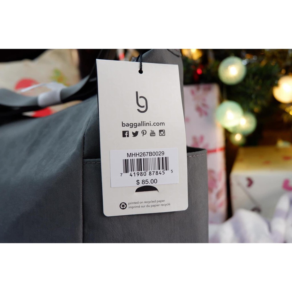 Túi Xách Baggallini Everywhere Kháng Nước Tốt. Mẫu unisex phù hợp cho cả nam và nữ . Loại Nhỏ