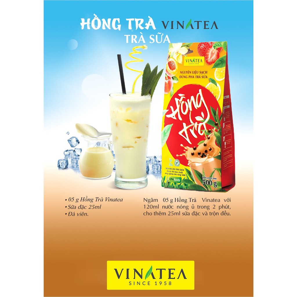 Trà Vinatea Hồng trà đặc biệt 500g
