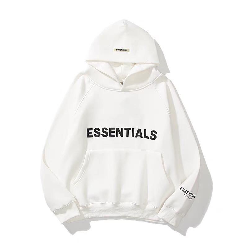 Áo Hoodie Esentials chất liệu nỉ bông cao cấp có ảnh video thật nặng 900g