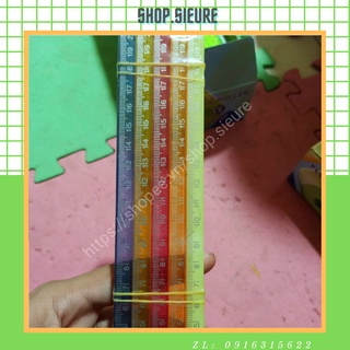Thước kẻ vuông đặc khối,thước đá cứng 20cm