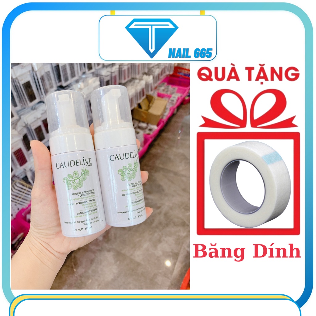 Bọt vệ sinh mi trước và sau khi nối, Nước rửa mi, tạo bọt  DECAULIVE 100ml