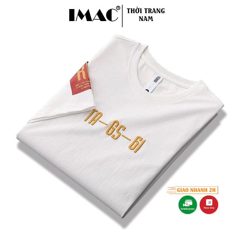 Áo Thun Nam cổ tròn IMAC - P16 áo phông trơn basic tay ngắn vải cotton co giãn dày dặn form chuẩn