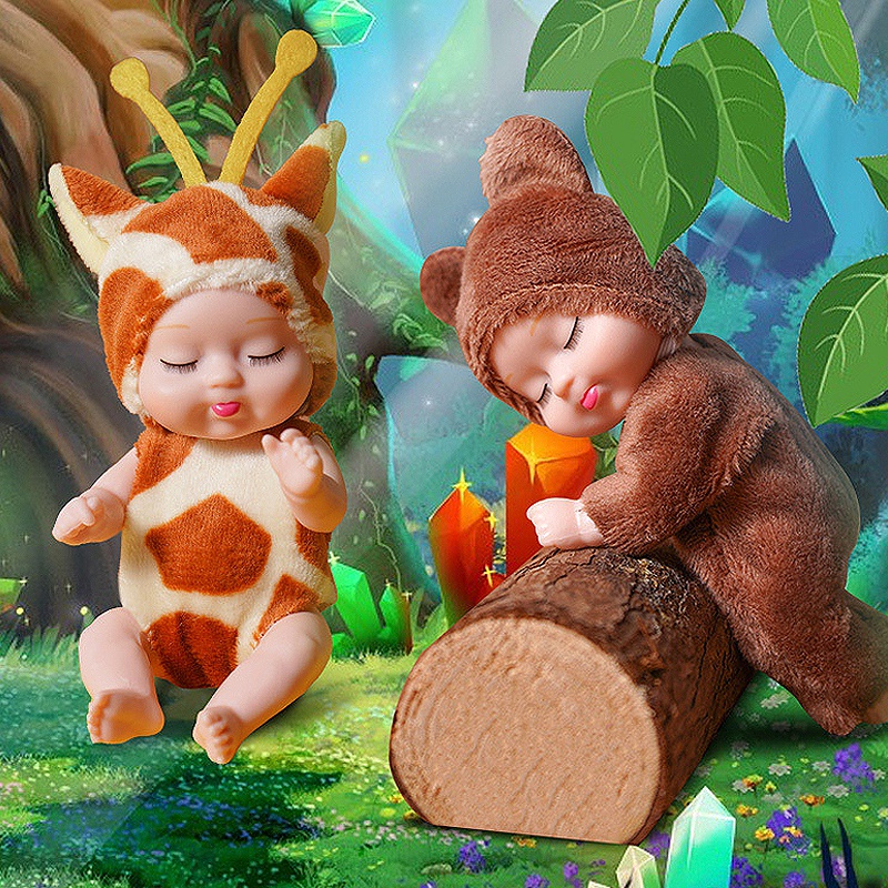 Búp Bê Đồ Chơi Cosplay Hoạt Hình Có Khớp Chuyển Động Kích Thước 11*5cm