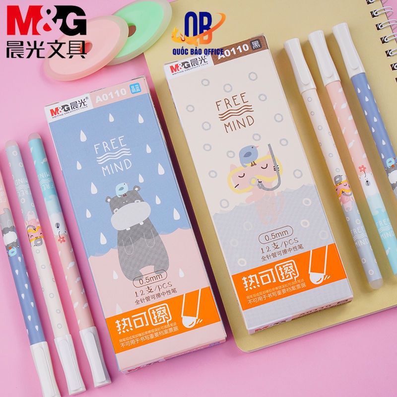 Bút bi nước hình doremon đầu tẩy ngộ nghĩnh siêu yêu, đủ màu mẫu mới đẹp - 1 chiếc mực Xanh/đen