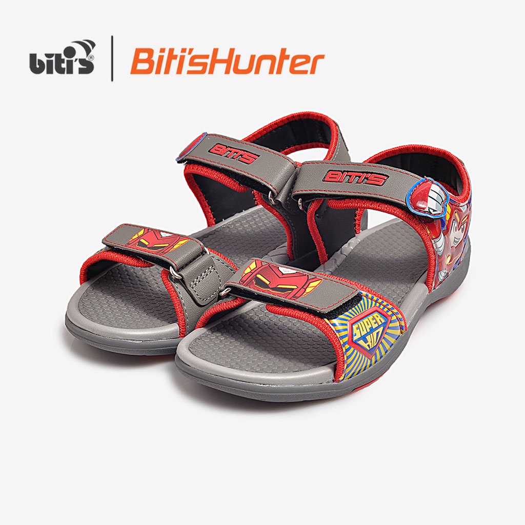Sandal Si Cao Su Bé Trai Biti's DRB031700XAM (Xám)