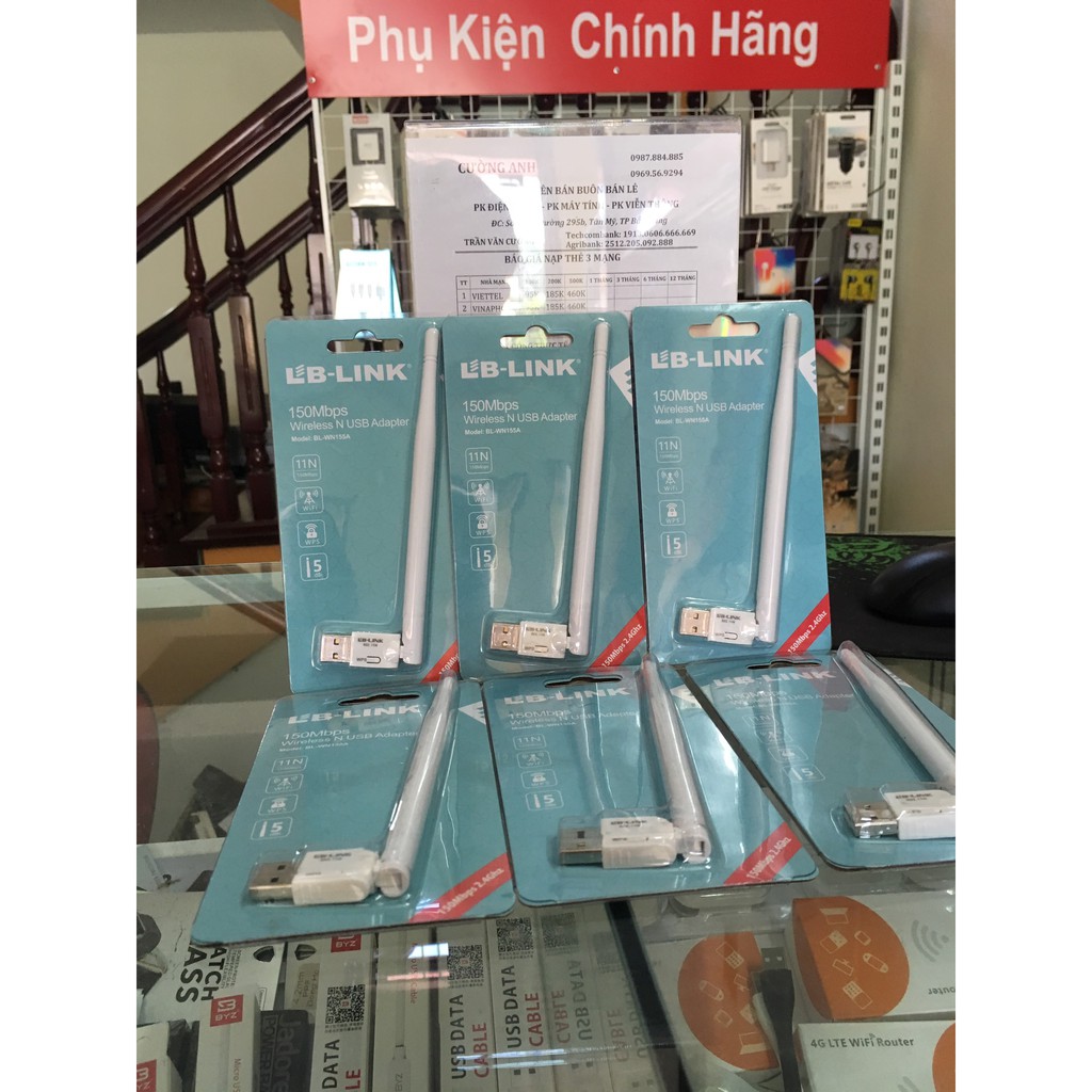 LB - LINK USB Wifi có dâu tốc độ 150Mbps ( Giá rẻ ) | BigBuy360 - bigbuy360.vn