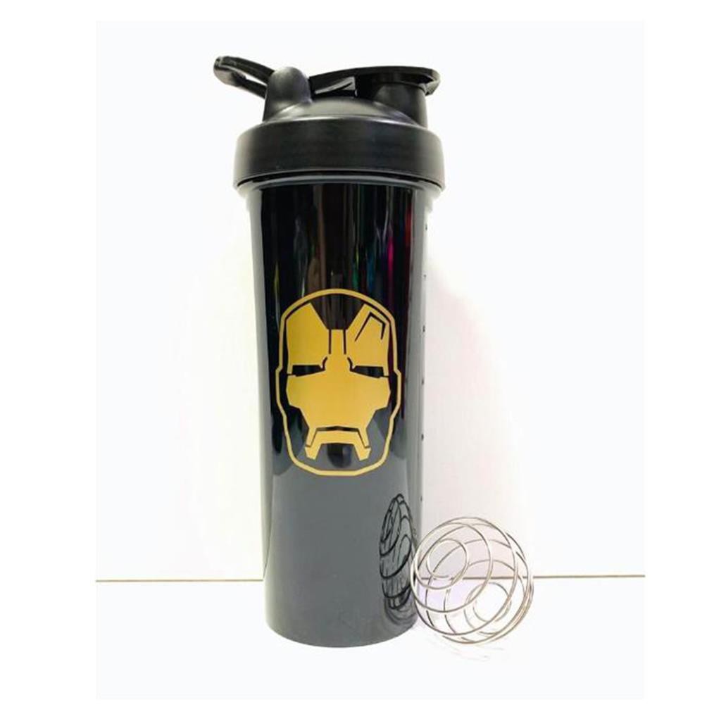 Bình Lắc Shaker Tập Gym 700ML - Siêu Anh Hùng Marvel