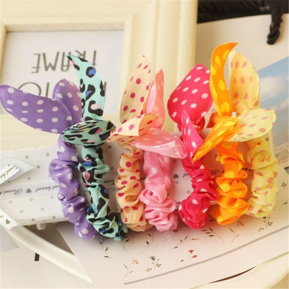 Set 10 / 20 / 30 Dây Cột Tóc Đuôi Ngựa Co Giãn