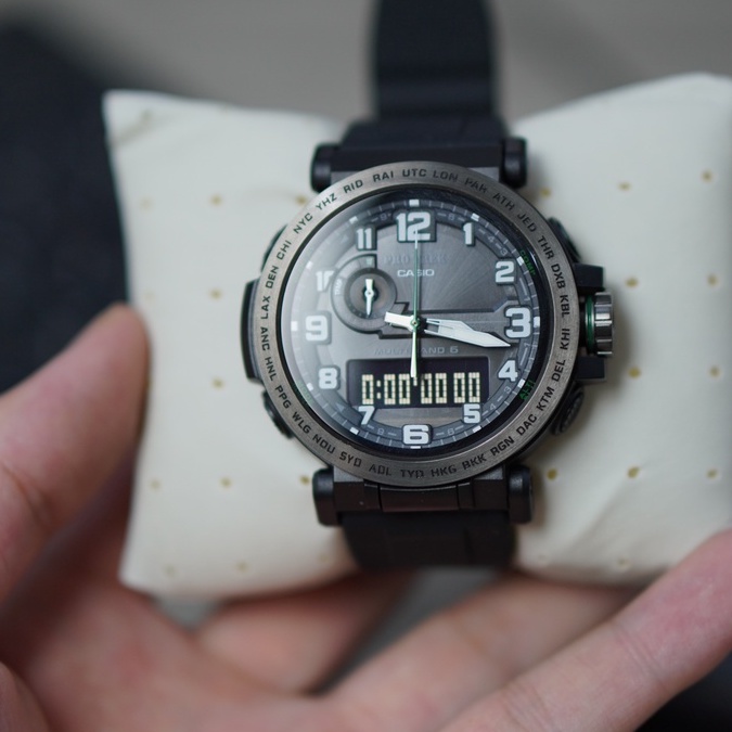 Đồng hồ thể thao nam PRW 6600 Có La bàn - Nhiệt kế | BigBuy360 - bigbuy360.vn