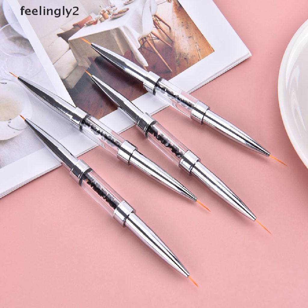 1 Cọ Vẽ Móng Hai Đầu Có Dây Kéo Tiện Dụng