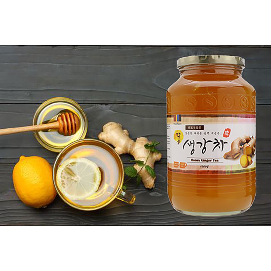 Trà Gừng Mật Ong Nonghyup Hàn Quốc Ginger Tea - HŨ 1KG
