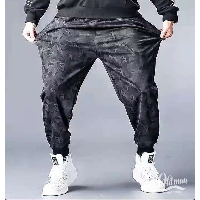Quần Thun Jogger, Quần Thể Thao Nam Có Bo, Chất Thun Cotton Cao Cấp, Phong Cách Retro, Vintage, Trẻ Trung Năng Động
