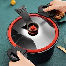 Nồi Áp Suất Chống Dính Dung Tích 3.5 Lít, Dùng Được Bếp Điện Bếp Ga Kiểu Dáng Hàn Quốc, Gọn Nhẹ Dễ Sử Dụng