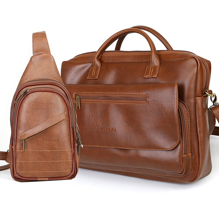 Bộ túi xách công sở TẶNG túi đeo chéo cao cấp HANAMA G12- S16 | BigBuy360 - bigbuy360.vn