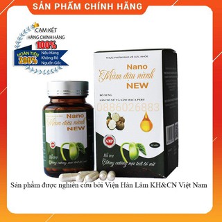Tinh chất mầm đậu nành new,giúp tăng cường nội tiết tố nữ hiệu quả-nhanh chóng hộp 60 viên