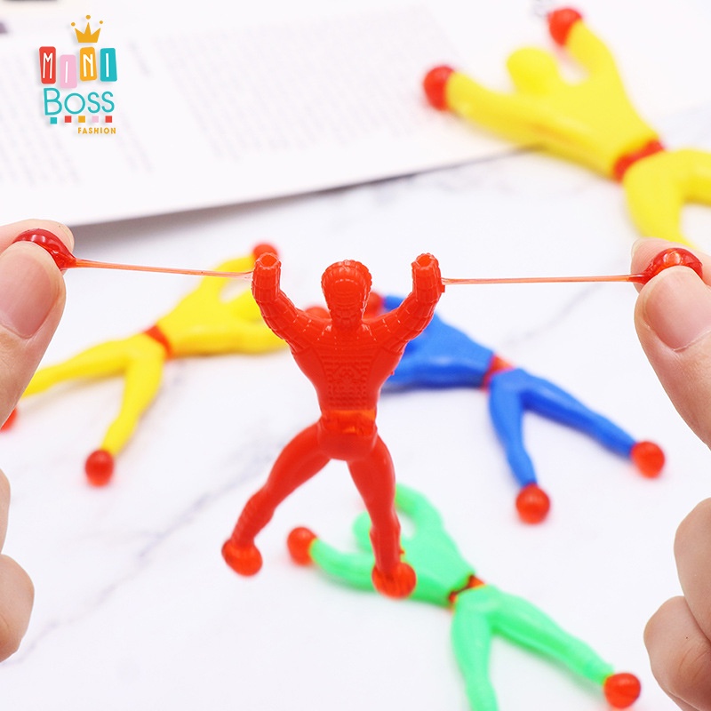 Đồ chơi người nhện leo tường, siêu nhân leo tường giảm căng thẳng