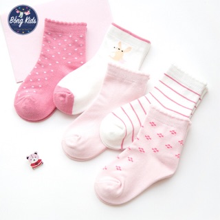 🧦🧦🧦 tất xinh cho bé : set 5 đôi 🍒🍒🍒