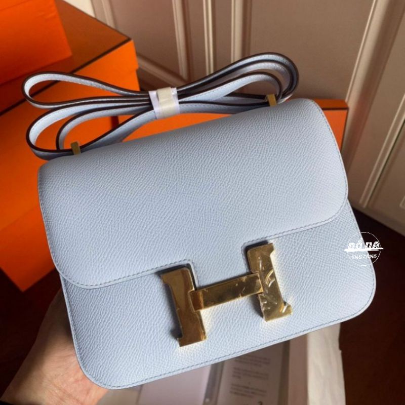 Túi xách Constance HM da Epsom Pháp