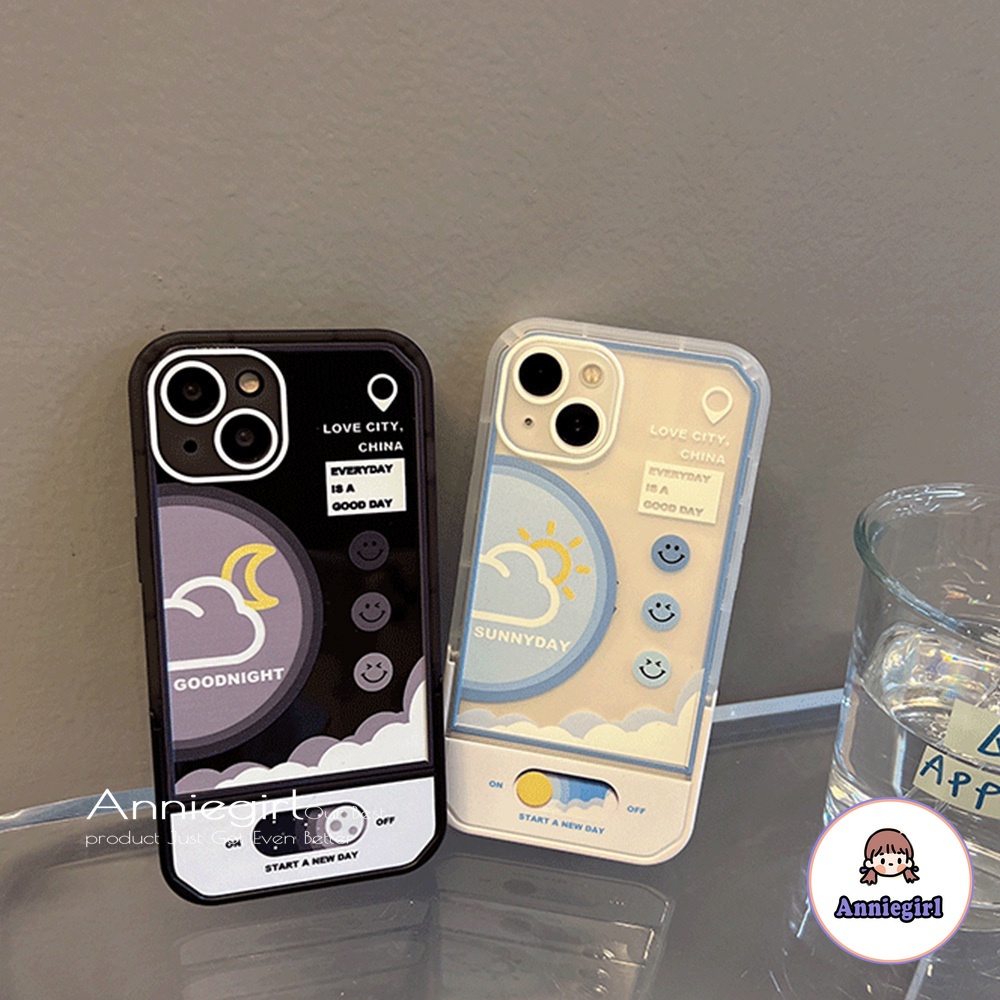 Ốp Điện Thoại TPU Mềm Siêu Mỏng Mịn Chống Sốc Có Giá Đỡ Cho IPhone 14 13 12 11 Pro Max X XR  8 7 Plus