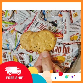 Bánh gạo lứt muối mè - ngon rẻ chất lượng 100g / 250g / 500g