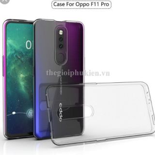 Ốp lưng dẻo silicon trong suốt oppo F11/F11 pro hàng loại tốt