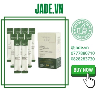 Jade Sỉ - [Hộp 20 Gói - YanJiayi ] Mặt Nạ Ngủ Thạch Collagen Nâng Cơ, Căng Bóng, Bổ Sung Collagen Gấp 5 Lần - Jade.vn