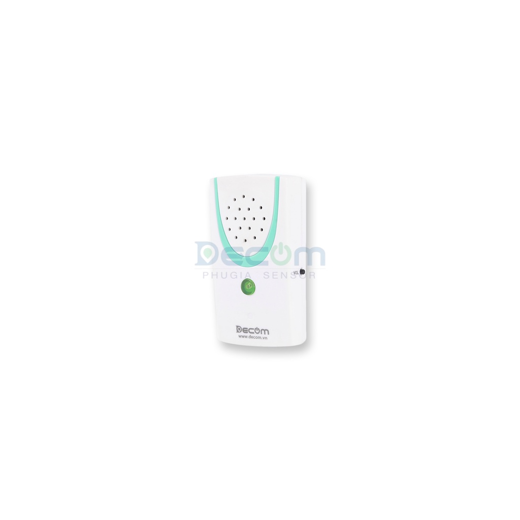 Báo khách tiếng việt, báo trộm cảm biến bằng hồng ngoại không dây hàng chính hãng Decom DC1106-2