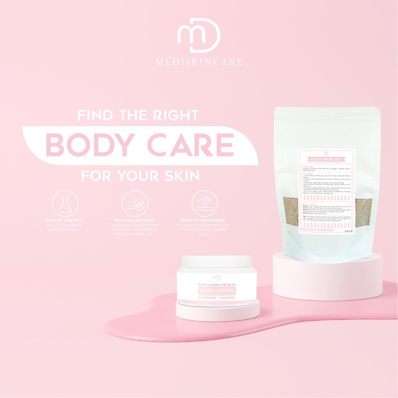 2 Kem dưỡng da + 1 BODY MASK