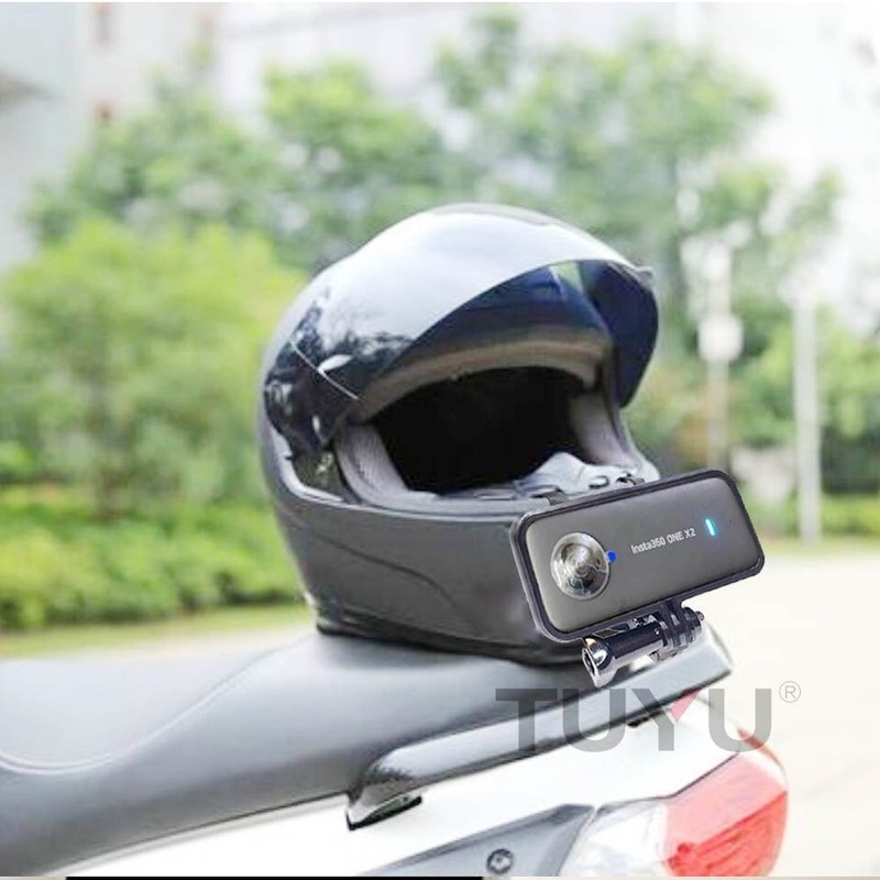 Giá Đỡ camera Hành Trình Gắn Mũ Bảo Hiểm Cho insta360 one x2 panoramic gopro