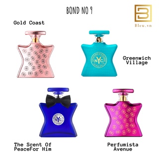 Nước hoa unisex BOND No 9 Gold Coast - Greenwich Village - The Scent Of Peace - Perfumista Avenue