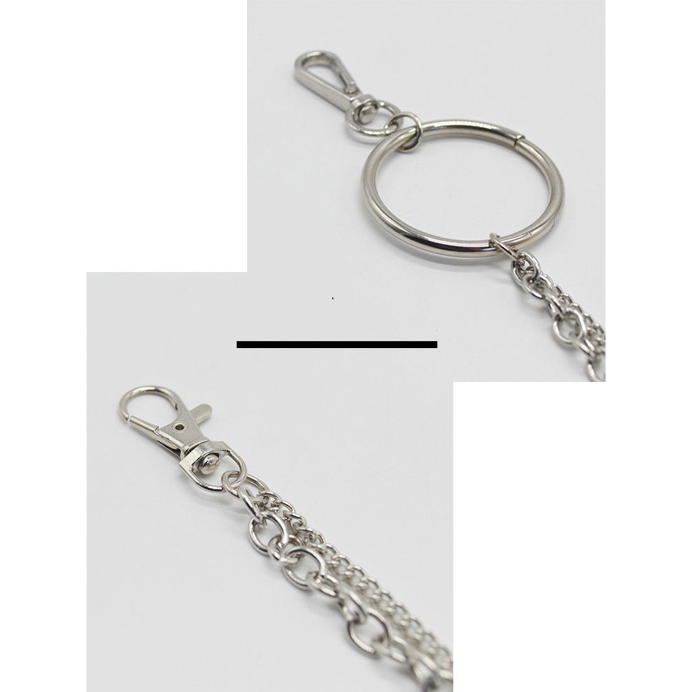 Thắt Lưng Hai Lớp Bằng Kim Loại Thời Trang Cho Nữ