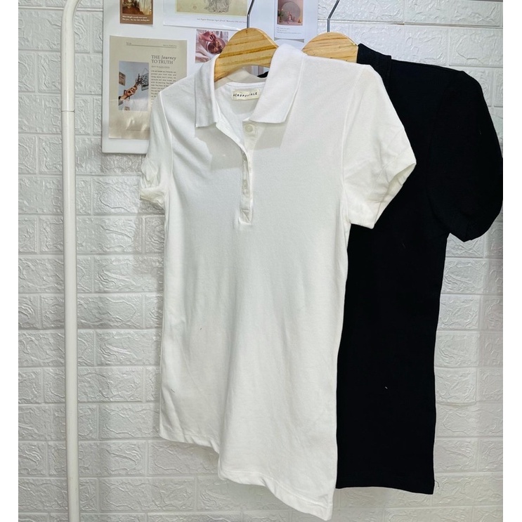 Áo thun tay ngắn nữ polo hiệu Aeropostale vnxk