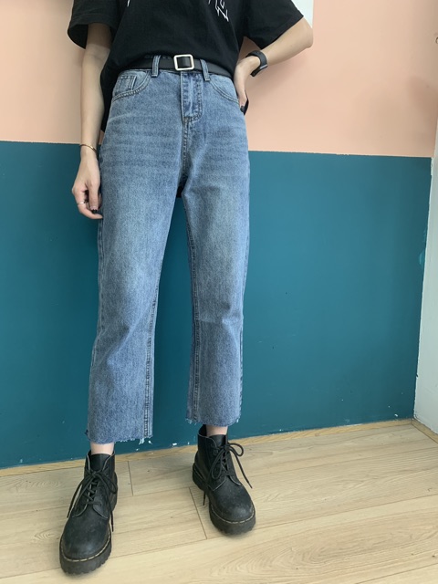 #Q447CS Quần jeans ống rộng | BigBuy360 - bigbuy360.vn