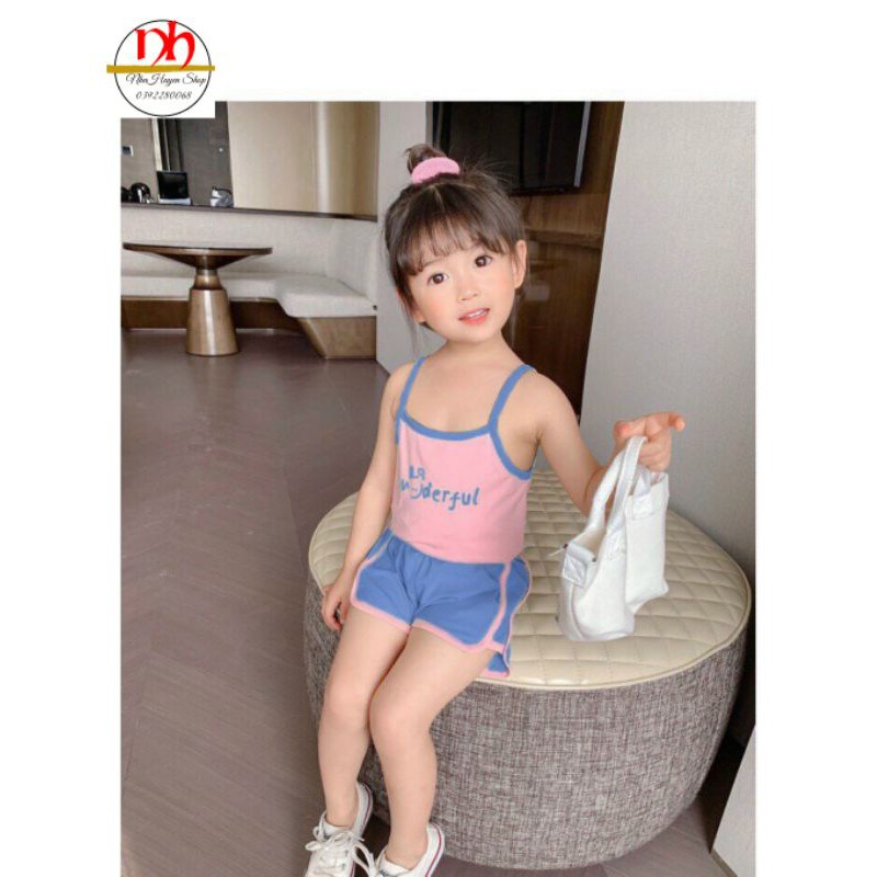 [Săn sale lớn tại shop] bộ đồ dây mặc hè cho bé size từ 8-18kg