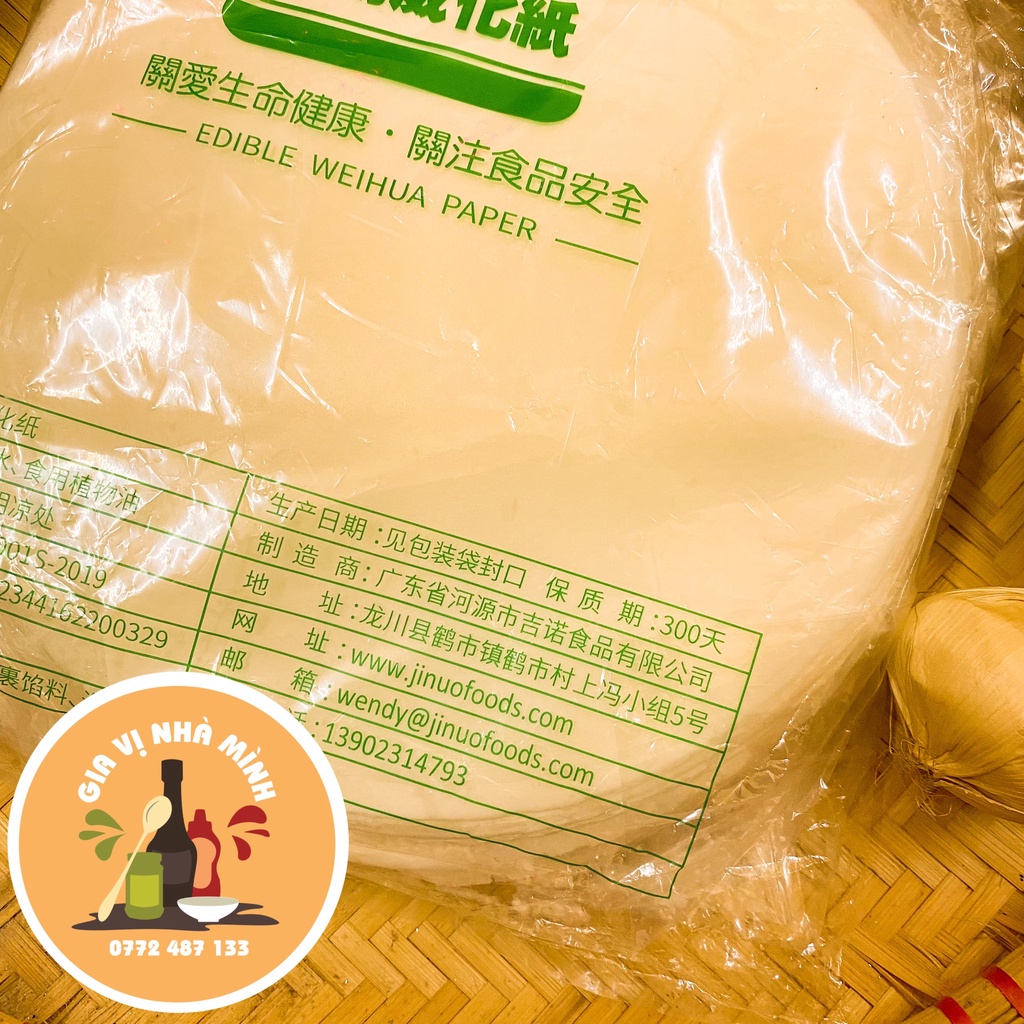 BÁNH TRÁNG HỒNG KONG CHUYÊN CUỐN CHẢ GIÒ - 120GR- 570GR
