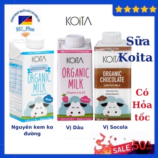 Sữa bò hữu cơ Koita hộp 200ml - Ý - [ HÀNG NEW ]