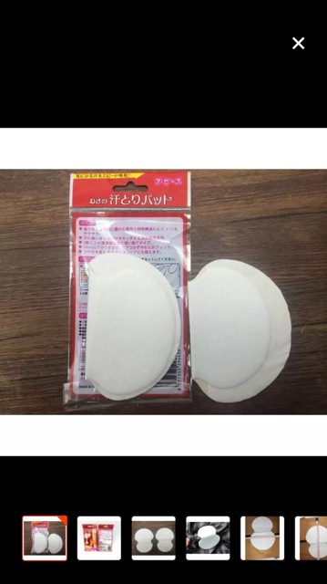 60 Miếng Dán Nách Khử Mùi, Thấm Hút Mồ Hôi ( Lưu ý: 60 miếng= 30 túi đôi ) | BigBuy360 - bigbuy360.vn