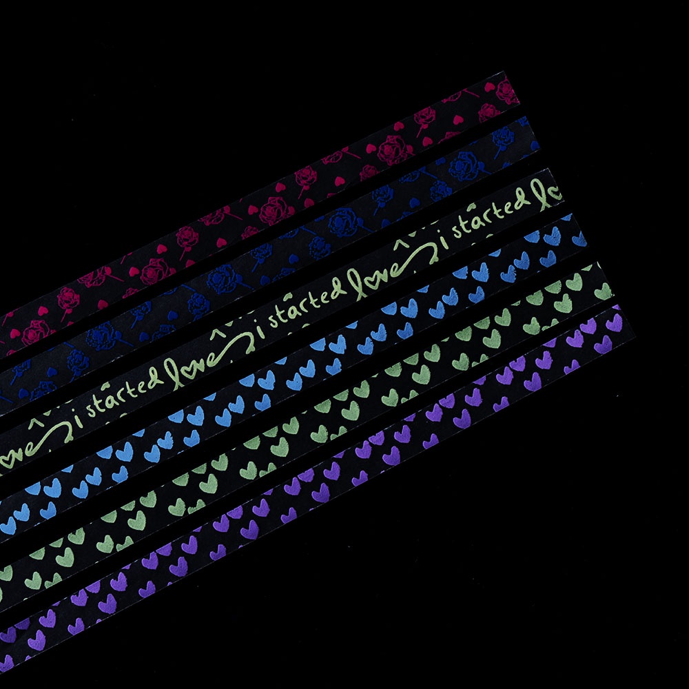 Bộ 30 Giấy Xếp Sao Phát Sáng Màu Ngẫu Nhiên