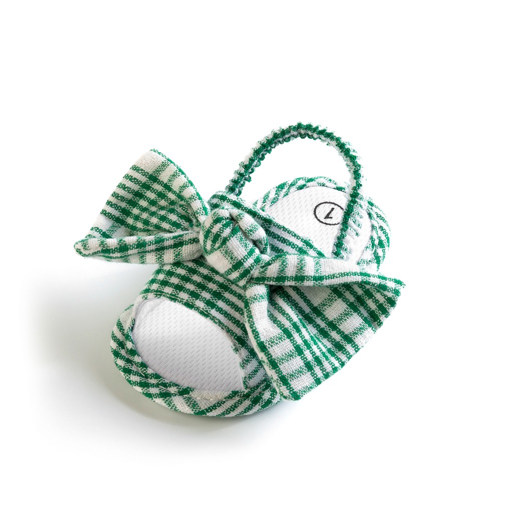 Xăng đan cotton mềm mại cho bé gái sơ sinh