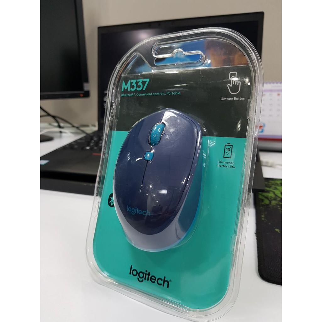 Chuột không dây Bluetooth Logitech M337 Hàng Chính Hãng, BH 12 tháng