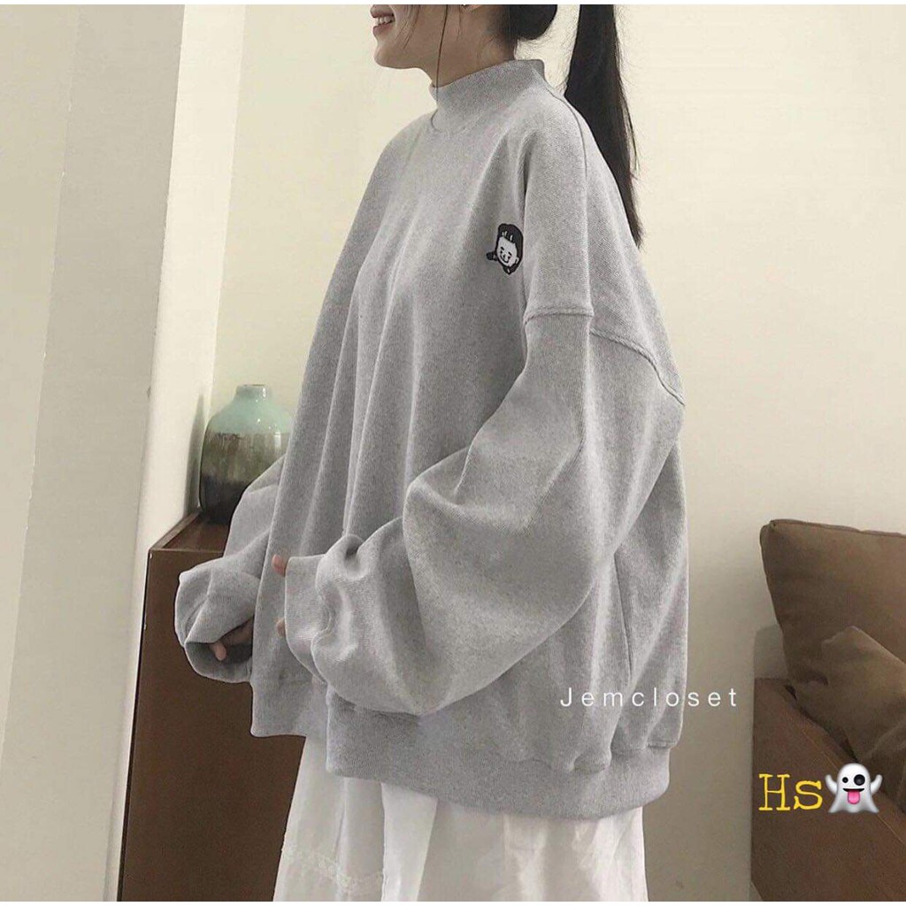 Áo Sweater Cổ Lọ NANASS