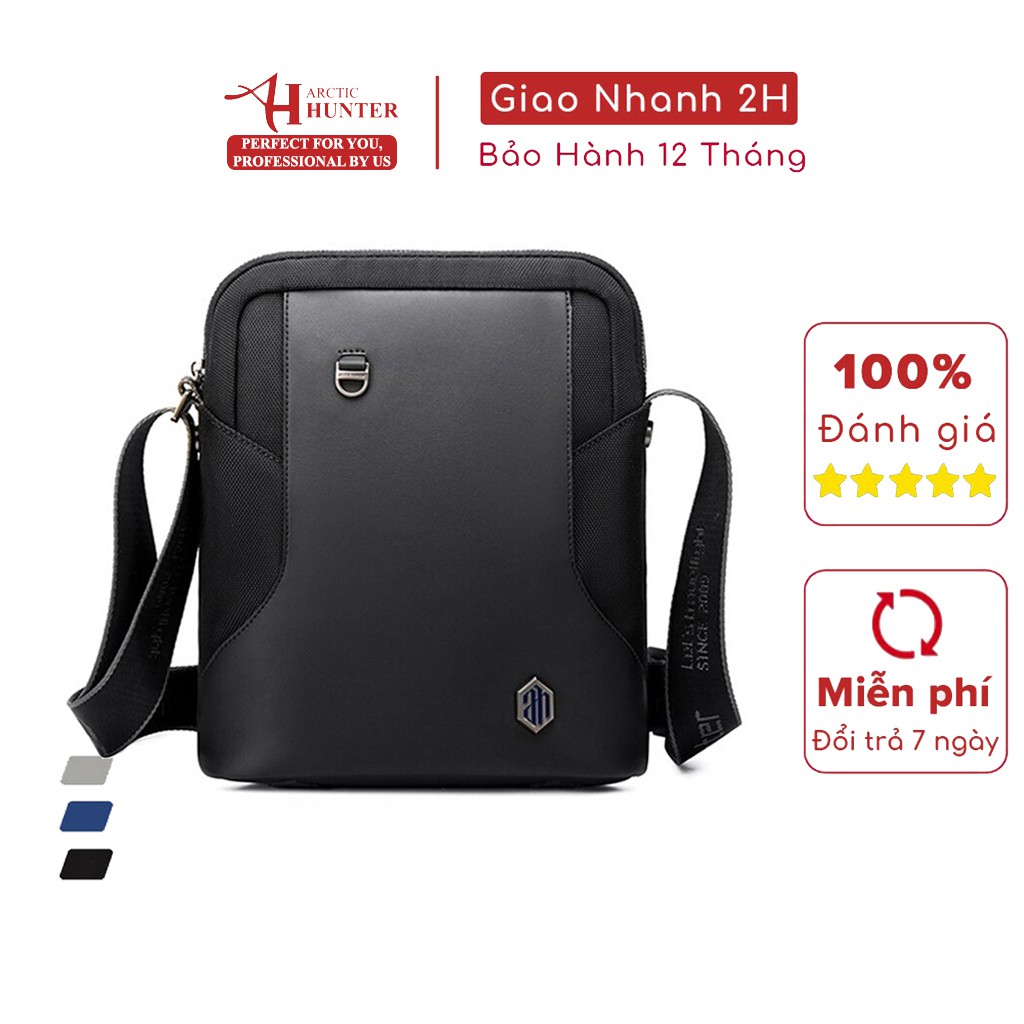 [Mã BMBAU50 giảm 7% đơn 99K] Túi đeo chéo, đeo hông Arctic Hunter chất liệu Oxford chống thấm nước - K00096