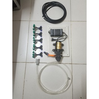 Bộ phun sương kèm béc phun sương 4 hướng