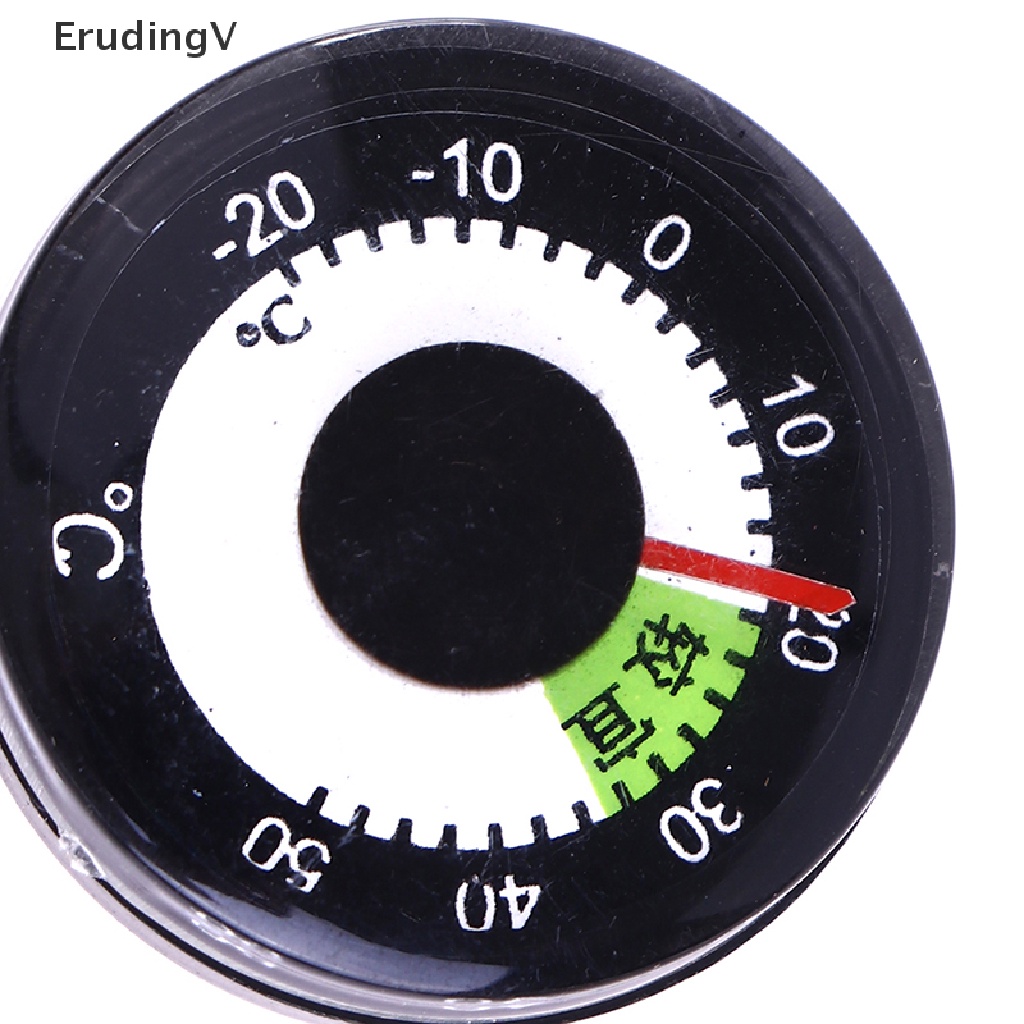 Nhiệt Kế Tròn Mini Đường Kính 27mm Bằng Nhựa Chống Thấm Nước Chuyên Dụng Cho Xe Hơi
