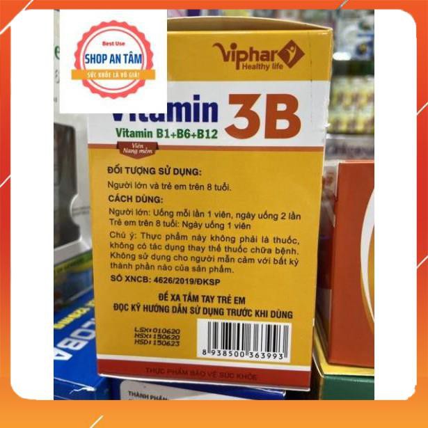 Viên uống Vitamin 3B B1-B6-B12 (hộp 100 viên) | BigBuy360 - bigbuy360.vn