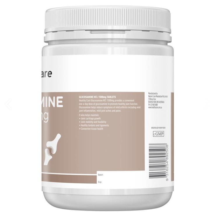 Bộ đội thực phẩm bổ sung Healthy Care Fish Oil 400 viên và Glucosamin 400 viên cải thiện xương khớp và tim mạch - QT033