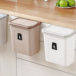 Thùng rác có nắp gài cánh tủ
